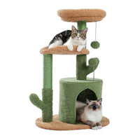 Thumbnail for Urban Jungle Cactus Cat Tree Cat Furniture KittyNook Cat Company Style B