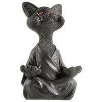 Thumbnail for Whimsical Buddha Cat Figurine Sculptures & Statues KittyNook Cat Company