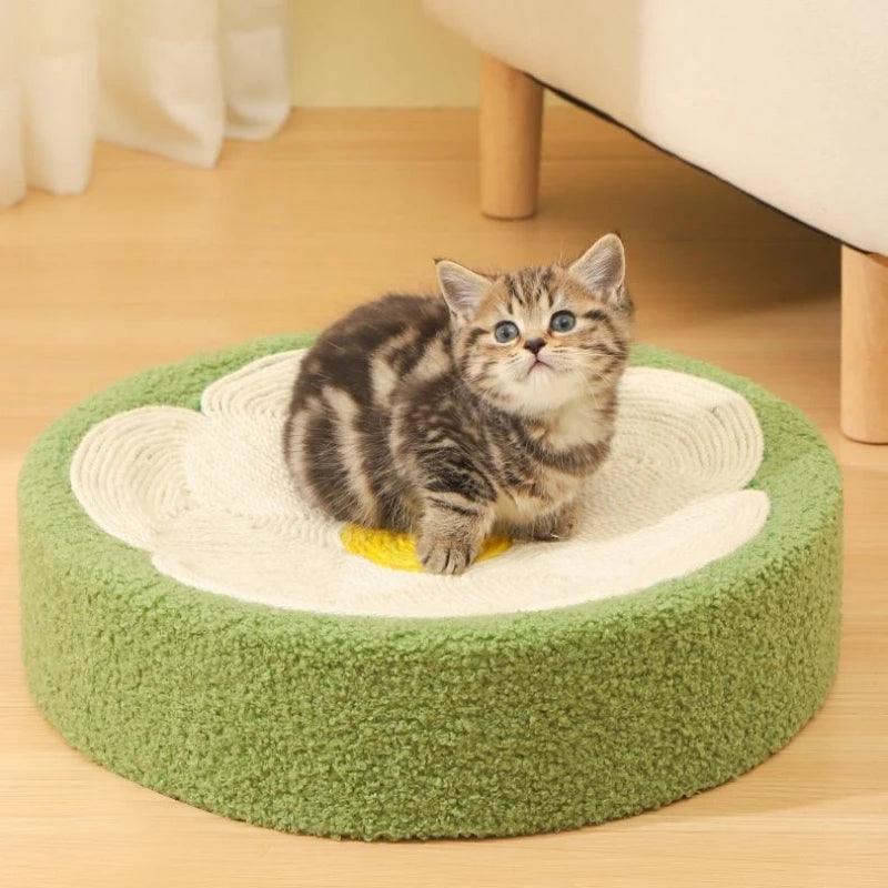 Whisker Whirl Cat Bed Scratcher KittyNook Cat Company