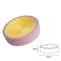 Thumbnail for Whisker Whirl Cat Bed Scratcher KittyNook Cat Company Passion Fruit
