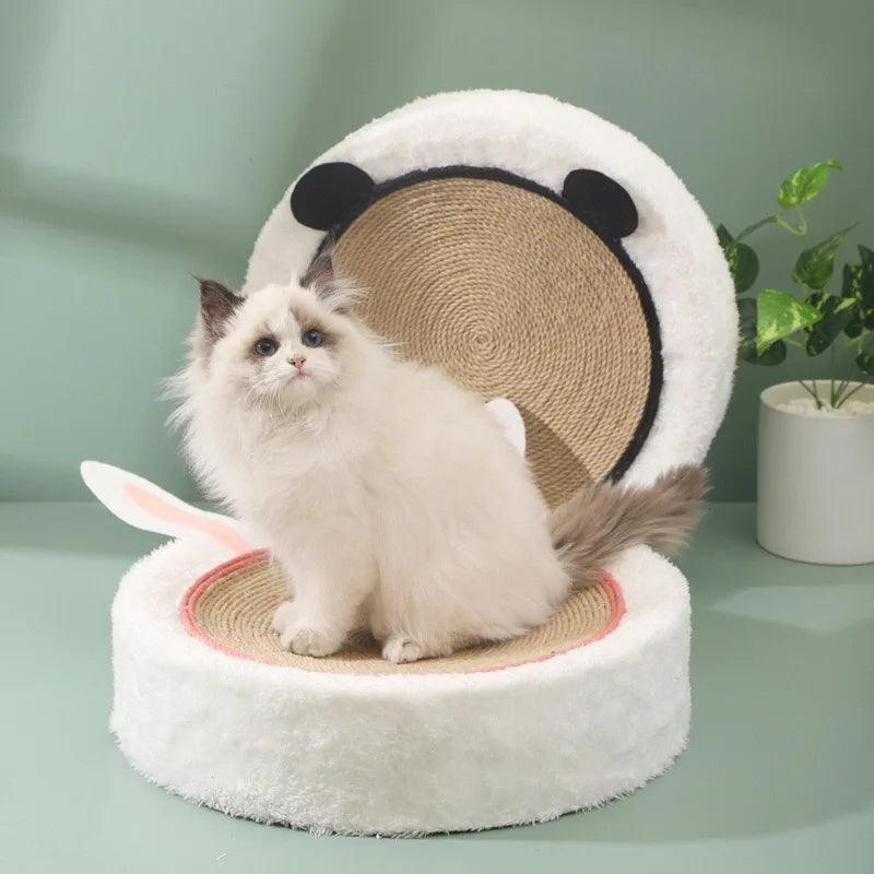 Whisker Whirl Cat Bed Scratcher KittyNook Cat Company