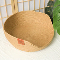 Thumbnail for Woven Bamboo Cat Bed Cat Beds KittyNook Cat Company