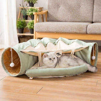Thumbnail for Zoom-Cat! Interactive Tunnel Bed Cat Toys KittyNook