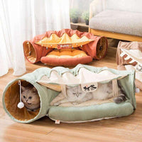 Thumbnail for Zoom-Cat! Interactive Tunnel Bed Cat Toys KittyNook
