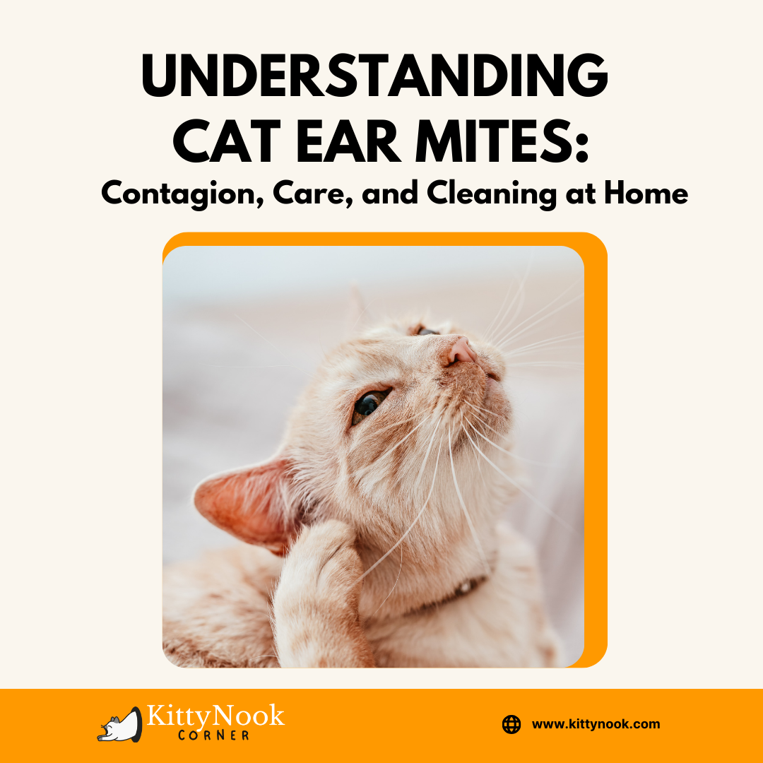 Understanding Cat Ear Mites: Contagion, Care, and Cleaning at Home