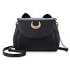 Load image into Gallery viewer, Luna Crescent Hand Bag in Black