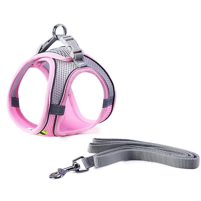 Sofy Breathable Cat Harness and Leash