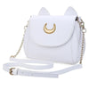 Load image into Gallery viewer, Luna Crescent Hand Bag in White