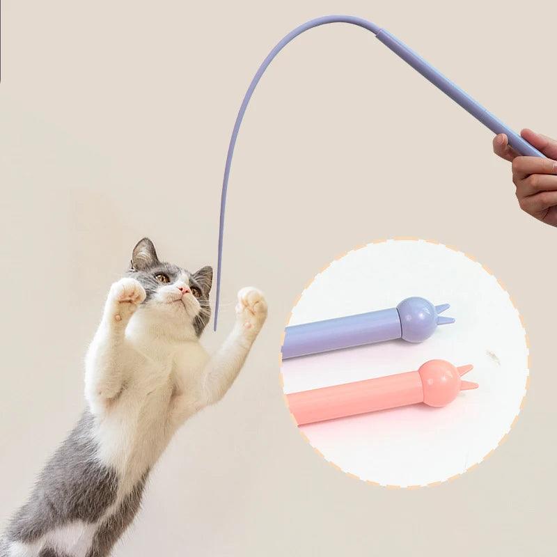 Da Rat Tail Cat Toy handle show