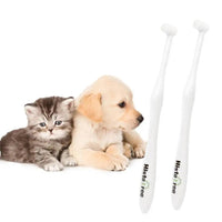 Thumbnail for a kitten and a dog with Orbital Pet Toothbrush