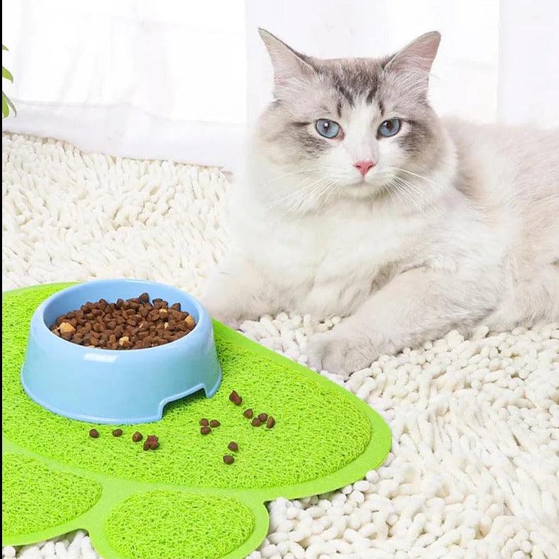 Scatter Trap Paw Shaped Cat Litter Mat