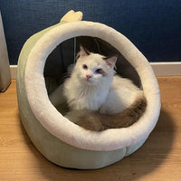 Thumbnail for Purring Kitty Cave Bed Cat Beds KittyNook   