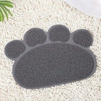 Thumbnail for Scatter Trap Paw Shaped Cat Litter Mat