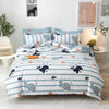 Load image into Gallery viewer, Dreamland Delights Cat Bedding Set in Whale Wonder