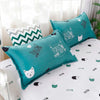 Dreamland Delights Cat Bedding Set two pillows show