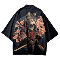 Thumbnail for Elegant Kimono Cat Cloak