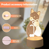 Thumbnail for 3D Cat Night Light