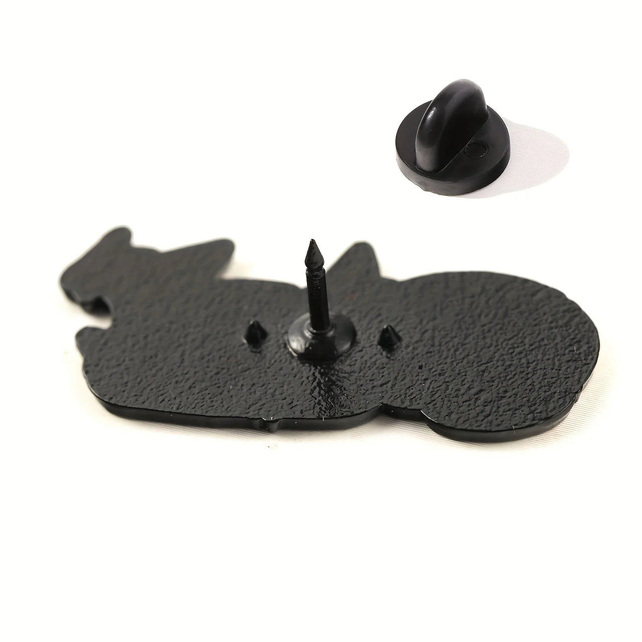 KittyNook Cat Co. Cute Feline Enamel Brooch—decorative fashion pin, perfect for any cat lover’s accessory collection.