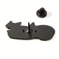 Thumbnail for KittyNook Cat Co. Cute Feline Enamel Brooch—decorative fashion pin, perfect for any cat lover’s accessory collection.