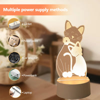 Thumbnail for 3D Cat Night Light