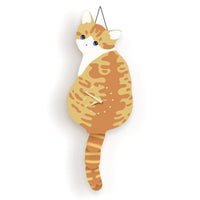 Thumbnail for Playful Purring Wall Cat Clock