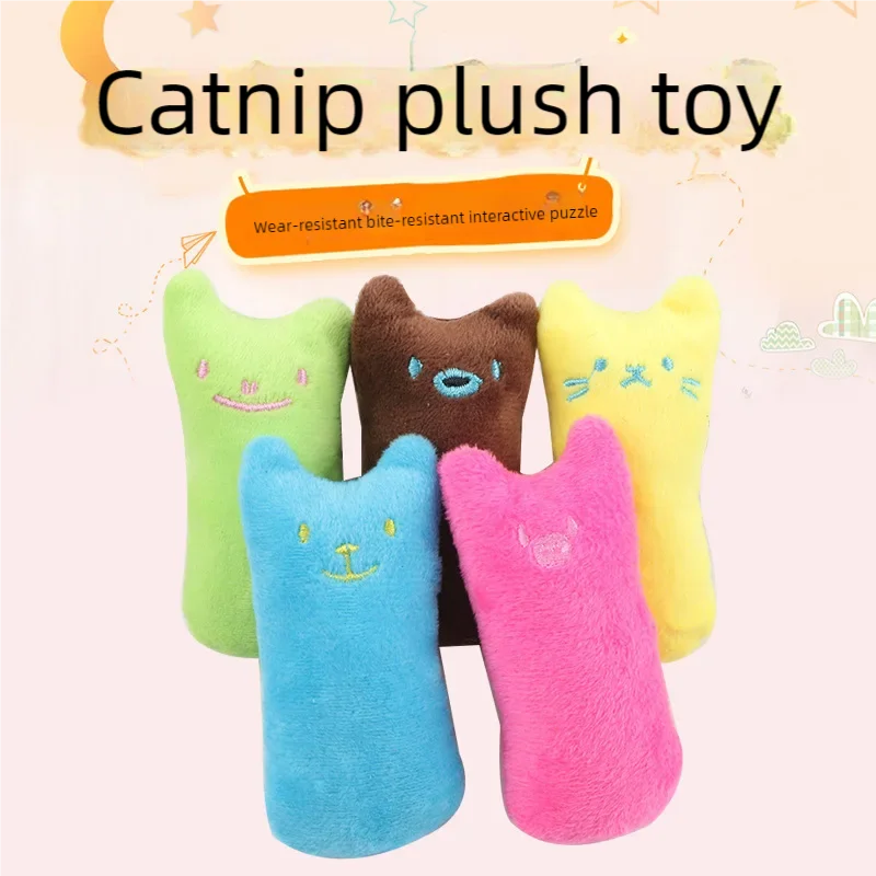 KittyNook Cat Co. Safe Catnip Chew Toys (set of 5) relieve boredom and support your cat’s dental health.