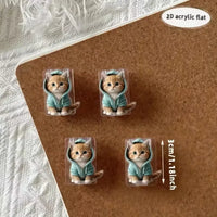 Thumbnail for MeowGuard Cat Cable Protectors by KittyNook Cat Co.—perfect for cat lovers and keeping your cables cute and safe!.