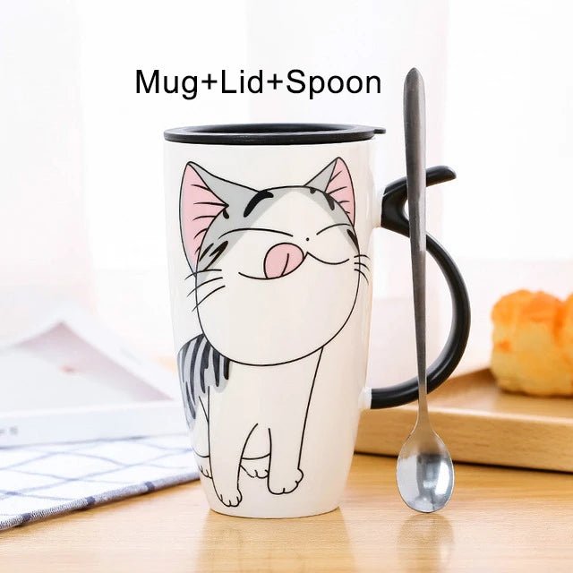 The KittyNook Cat Co. Large 600ml Funny Kitty Gift Mug is perfect for coffee lovers and makes a cute cat-themed present.