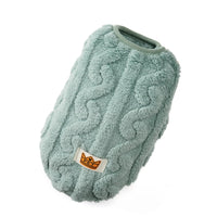 Thumbnail for KittyNook Cat Co. Ultra-Soft Thermal Fleece Cat Sweatshirt, light green with 