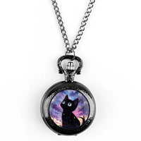 Thumbnail for Mystical Cat Clock Pendant