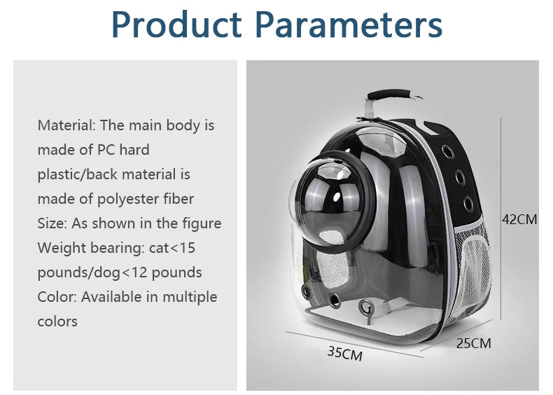 Space Cat Backpack