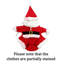 Thumbnail for Christmas Outfits for Stylish Cats by KittyNook Cat Co.—please note some clothes are partially stained.