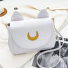 Load image into Gallery viewer, Luna Crescent Hand Bag in White