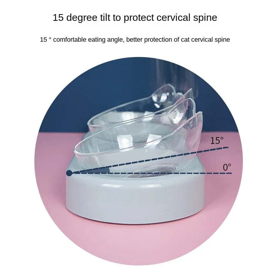 KittyNook Cat Co. Automatic Water Renewal Cat Bowl has a 15° tilt, angle lines, and advanced filtration for your cat’s health.