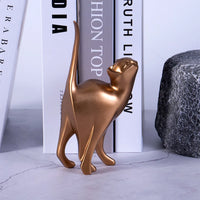 Thumbnail for Golden Couples Cat Figurine by KittyNook Cat Co.—a thoughtful gift for any cat lover’s collection.