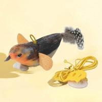 Thumbnail for KittyNook Cat Co. Ultimate Interactive Chirping Bird Cat Toy is perfect indoor enrichment for your cat.