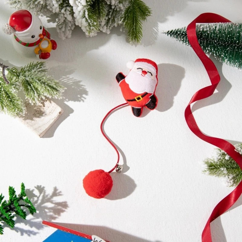 Holiday Paws Christmas Elements Cat Toys by KittyNook Cat Co.—the perfect cat Christmas gift.