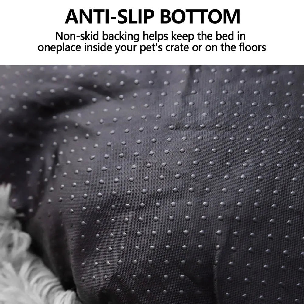 KittyNook Cat Co. Warm & Soft Cat Sleeping Pod with anti-slip dots for a secure, non-skid cat bed experience.