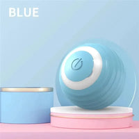 Thumbnail for The KittyNook Cat Co. Smart Rolling Cat Ball offers 4 hours of interactive play, ideal for active cats.