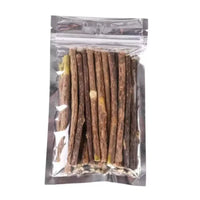 Thumbnail for KittyNook Cat Co.’s Natural Silvervine Chew Toy Kit offers thin, brown chew toys for natural cat enrichment.