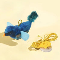 Thumbnail for The Ultimate Interactive Chirping Bird Cat Toy by KittyNook Cat Co. is perfect for indoor cat enrichment.