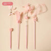 Load image into Gallery viewer, Fairy Flare Cat Stick Toy in pink, four pieces