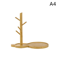 Thumbnail for The Chic Cat Metal Key Tray by KittyNook Cat Co. features branch holders and 
