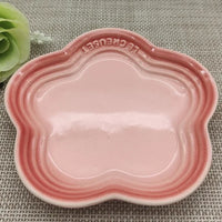 Thumbnail for KittyNook Cat Co. Extra Wide Raised Flower Cat Bowl on a woven mat near a green artificial rose.