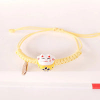 Thumbnail for Enchanting Lucky Cat Charm Bracelet