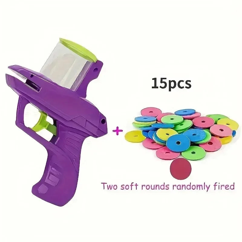 KittyNook Cat Co. Turnip Launcher: Interactive cat toy with 15 foam discs for endless playful hunting fun!.