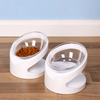 Load image into Gallery viewer, Sleek Eats Modern Cat Bowl With Stand Product Show