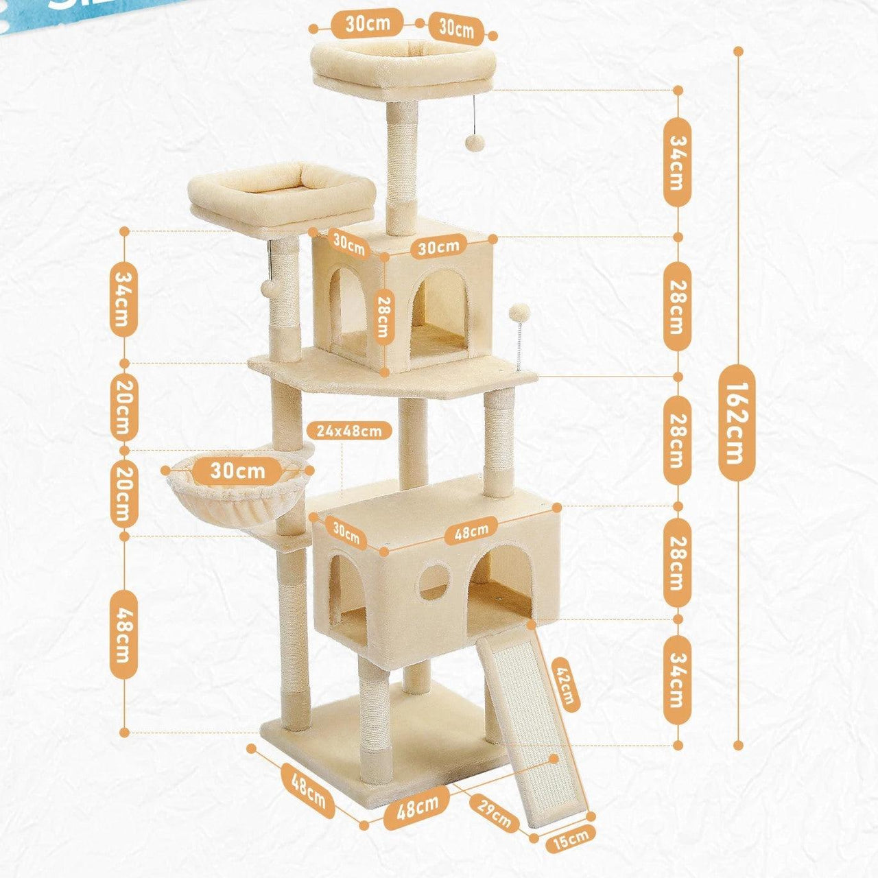 Treezilla Extra Large Cat Tree Cat Supplies KittyNook Cat Company   