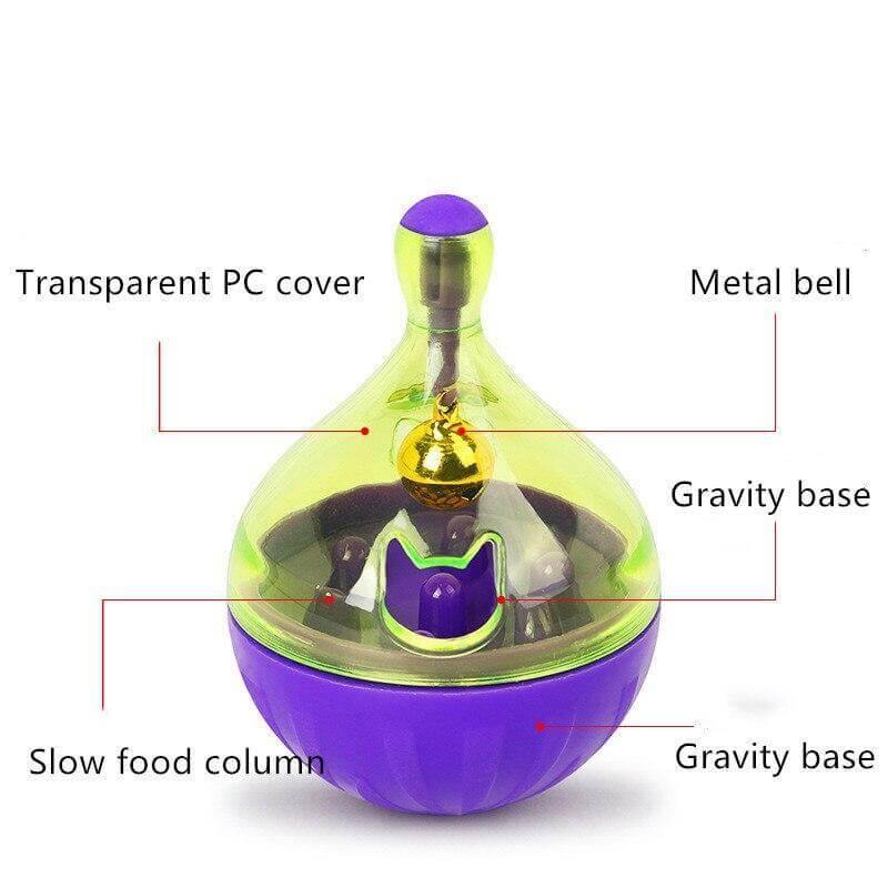 Bell Bowl Interactive Cat Feeder Cat Toys KittyNook   