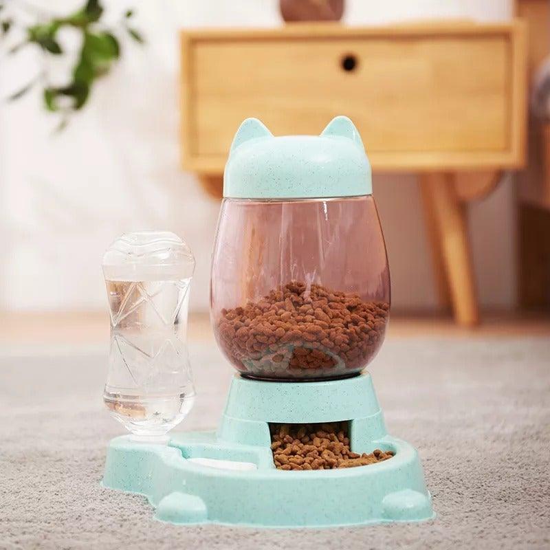Biggie Automatic Feeder and Fountain - KittyNook Cat Company